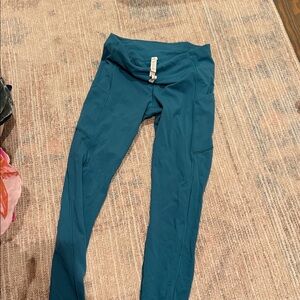 Teal women’s Lululemon Leggings